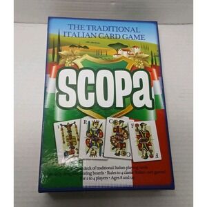 NEW Pressman SCOPA Traditional Italian Card Game  Open Box - Contents Sealed